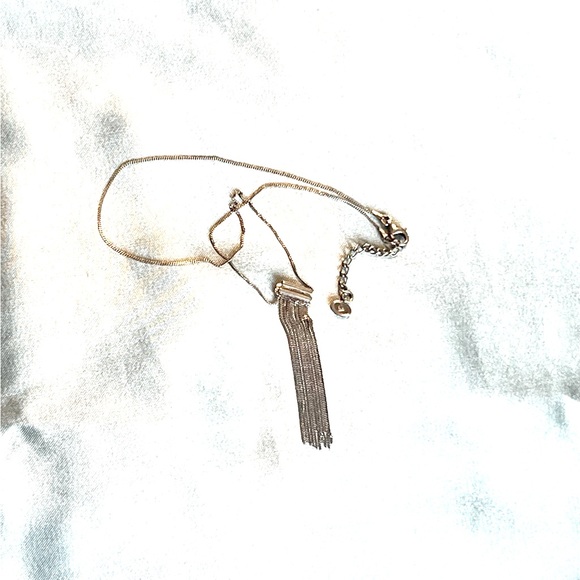 Silpada Vintage Sterling Silver Beautiful Fringe Necklace 18+inch - Picture 6 of 9